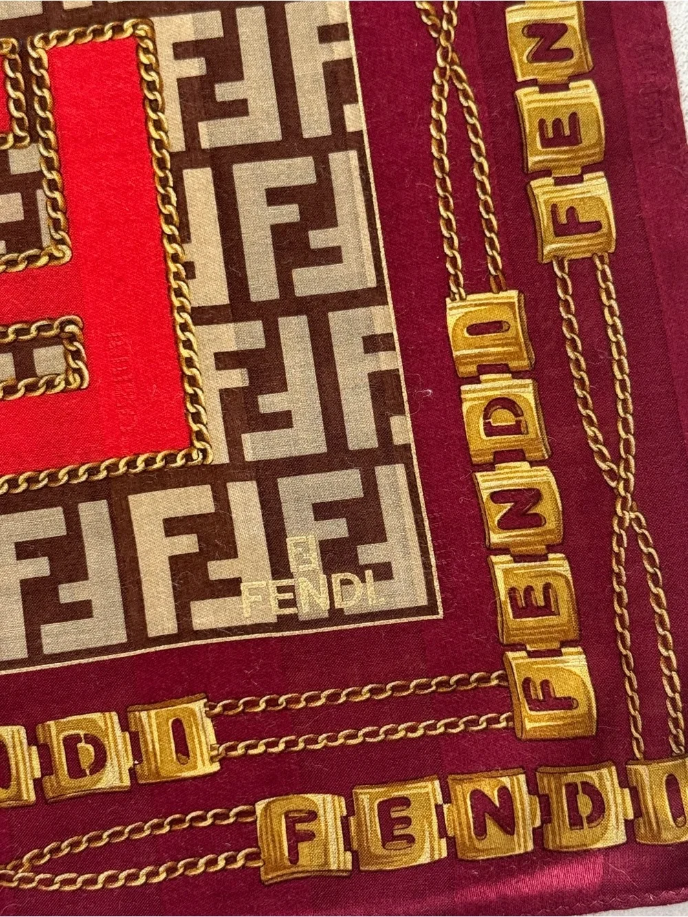 Fendi designer cotton